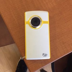Yellow Flip Camera